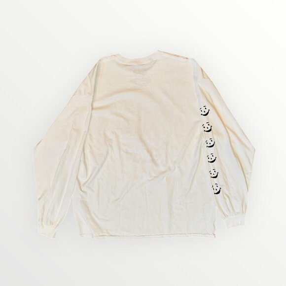 Kool-Aid Man Long Sleeve Graphic Tee XXL Cream Cotton Crewneck Retro Design - Picture 8 of 9